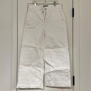 Everlane Wide Leg Capri - Size 27 - White